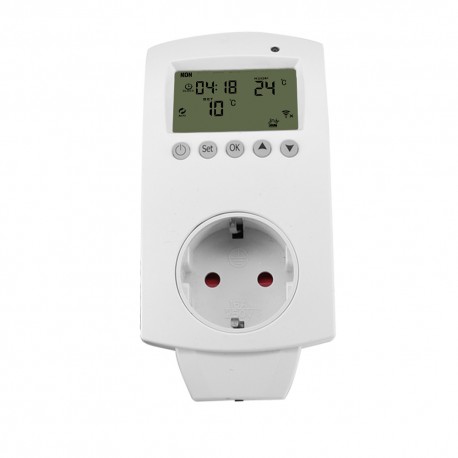 EVP HY02TP WIFI white dugvillás termosztát +5..+35°C, 16A