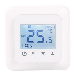 EVP HY518WE WIFI white termosztát +5..+35°C, 16A padlóérzékelővel