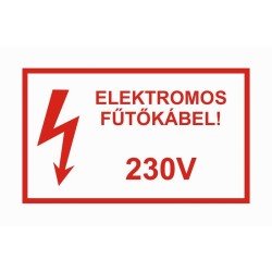 Figyelmeztető felirat 10 db