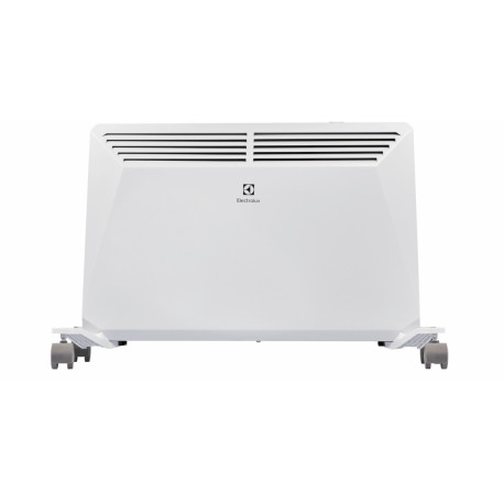 Electrolux Torrid E 2000W elektromos konvektor programozható termosztáttal, falikonzollal és görgös tartólábbal
